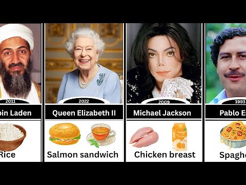 The Last Meals of Very Famous People
