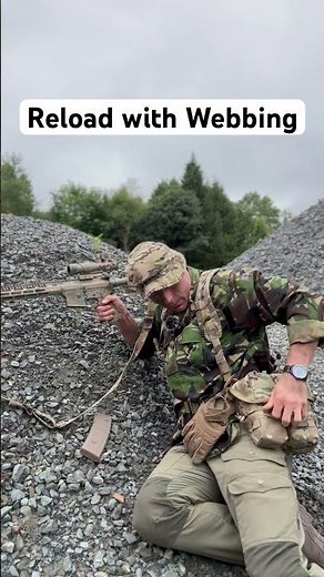 Best patrol loadout #army #military #tacticallife #survivaltraining #milsim #skills #bushcraftskills