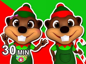 "Doop Dap Christmas Kick Off" | Merry Carols, Kids Songs, Baby Learning, Busy Beavers for Toddlers