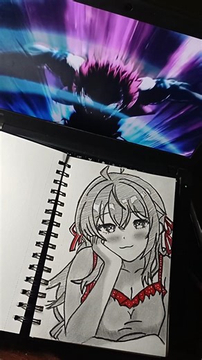 Draw something kawaii mess 🌸#anime #animesketch #sketch #drawing