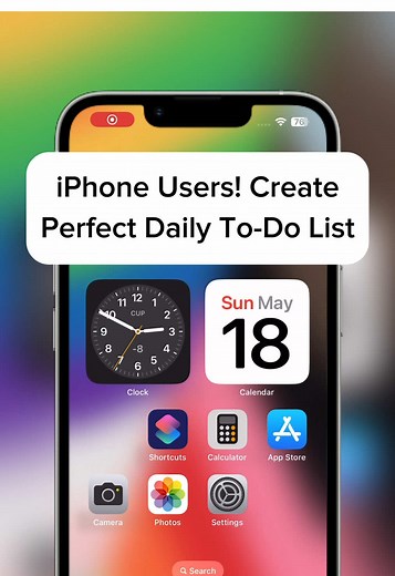Create Your Perfect Daily To-Do List on iPhone
