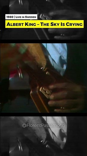 Albert King's guitar solo on The Sky Is Crying | 1980