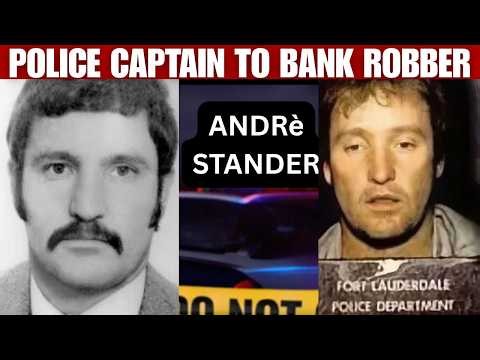 🟥André Stander: South African Police captain lunch break bank robber.👮💰🚨