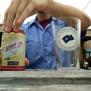 1.1K views · 61 reactions | Dammit Jim! the hoppy amber. Happy American Craft Beer Week. What beer should we pour next? | The New Republic Brewing Company | Facebook