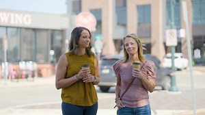 Join Renae and Lisa and explore the Farmers Market in the Cedar Falls Downtown District! 💐☕ The Cedar Falls Farmers Market is every Saturday from May through October from 8:30 AM to Noon! #CFDowntown #HowDoYouDowntown #LoveTheCFDistrict | Cedar Falls Downtown District