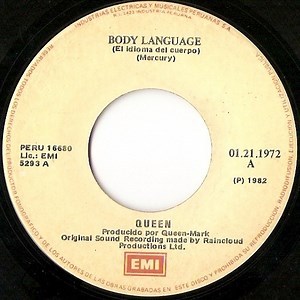 Queen - Body Language = El Idioma Del Cuerpo