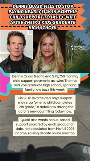 Dennis Quaid’s $14K Support Move 💸