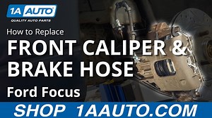 How to Replace Brake Caliper and Hose 2000-04 Ford Focus