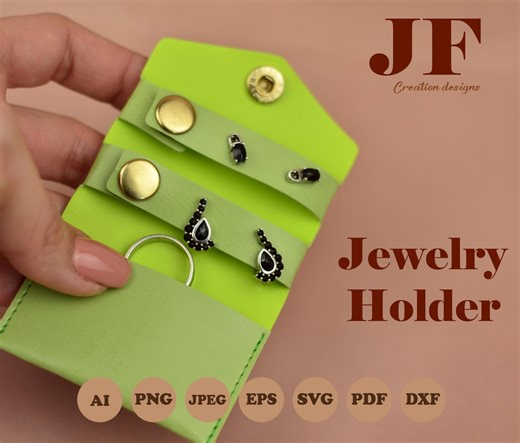 Jewelry Holder Pattern SVG: Travel Case Template (digital Download) - Etsy