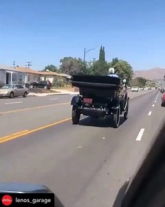 1.9K views · 353 reactions | Leaving the decade behind in a 1910 White Steam Car for our #1 post of the year! #LenosGarage #WhiteSteamCar #Cruising | Leno’s Garage | Facebook