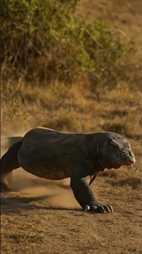 Komodo Can Run Like a Dog!