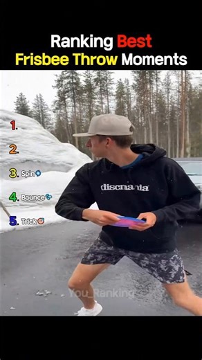 Ranking The Best Frisbee Throw Moments