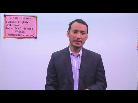 15. Class 7 । English । Unit 5 । My childhood Wishes ।