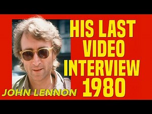 John Lennon's Last Video Interview 1980 #johnlennon #beatles