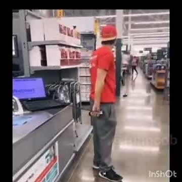 Farts on intercom in walmart