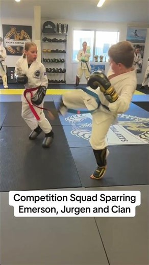 Competition Squad Sparring with Emerson, Jurgen and Cian