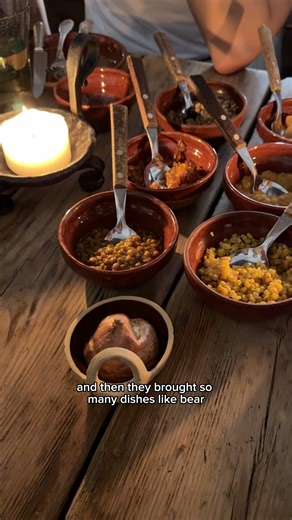 Everything I ate at an authentic medieval restaurant! #foodie #reels #medieval #estonia | KarissaEats