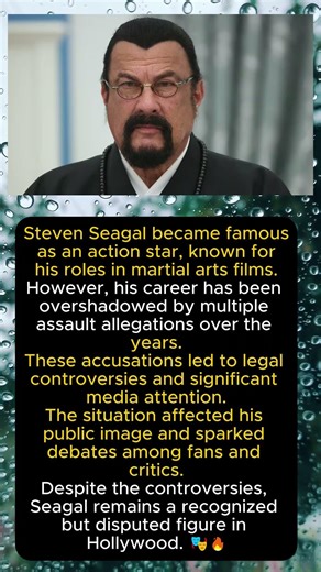 🎬 Steven Seagal’s Allegations & Legal Controversies 🚨⚖️