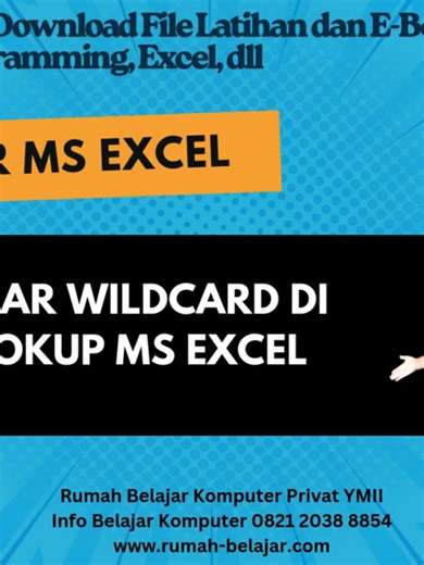 Belajar Ms Excel Fungsi Wildcard di XLOOKUP . Traktir: https://trakteer.id/sutrisnosukarno/tip . Source Code dan File Latihan Serta E-Book Programming, Jarkom, Excel, dll: https://lynk.id/sutrisnosukarno . Untuk belajar ilmu komputer bisa wa ke admin 0821-2038-8854 . #komputer #belajar #ilmukomputer #kursuskomputer #tutorialkomputer