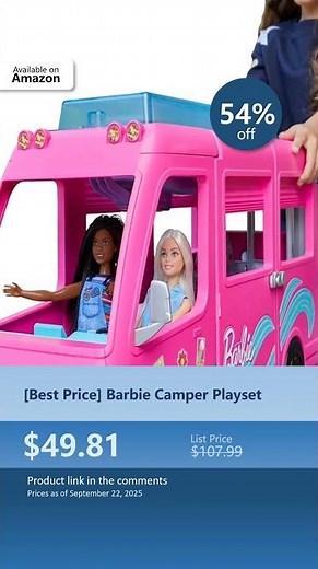 [Best Price] Barbie Camper Playset
