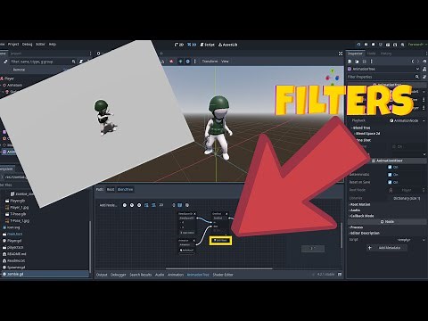 Blending Two Animations in GODOT 4