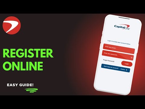How To Register Capital One Mobile App !