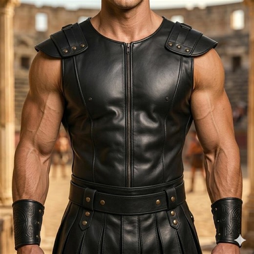 Premium Roman Gladiator Costume for Men - Greek Warrior Leather Armor Set for Cosplay, LARP, and Halloween - Ancient Soldier Outfit - Etsy