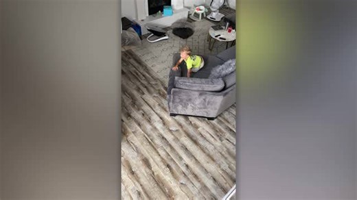 Brother Hugs Baby Sister Every Time She Wakes Up | Happily TV