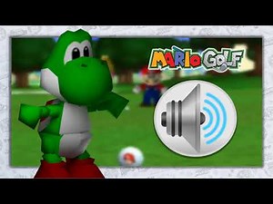 Mario Golf 64 - Yoshi Voice Clips + Sound Effects