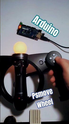 Psmove Wheel 🎮con arduino 🤖