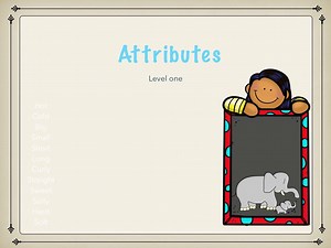 Attributes/ Adjectives