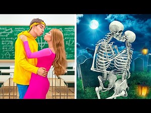 बचपन में VS हाई स्कूल में || क्रेजी पल और मज़ेदार सिचुएशन 123 GO!