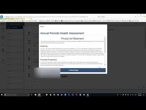 How to do an online PHA