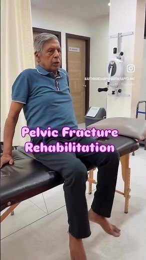 Pelvic Fracture Rehabilitation #arthrorehab #physiotherapist #physiotherapy #rehabilitation