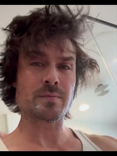 Ian Somerhalder's New Hairstyle