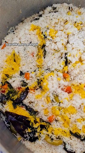Biryani🍗😍 #foodlover #chikenrecipe #pravallikaartsrangoli