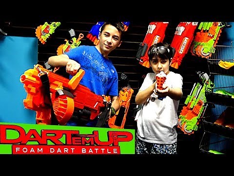 Dart'em Up - Indoor Nerf Wars!
