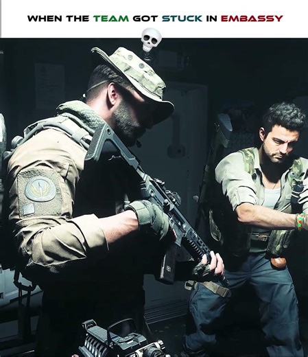Task Force 141 Got Trapped inside Embassy! #callofduty #gaming #shortsfeed
