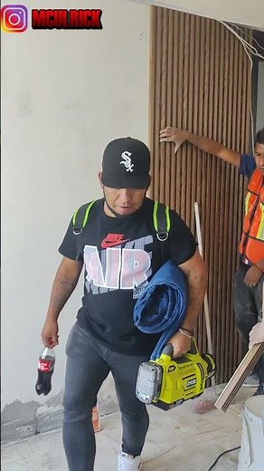 How to install WPC wainscoting 🪓🪓🌳🌳 #artdc #construction #wainscoting