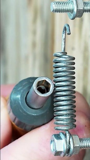 Why Didn't I Think of This? How to Tension Any Tight Spring Easily! #shorts #diy #lifehack