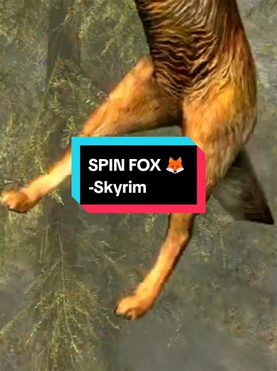 Spinning Fox #skyrim #spin #fox