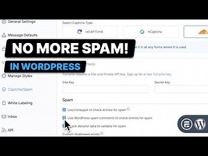 Getting Spam in Your WordPress Forms? Watch This!