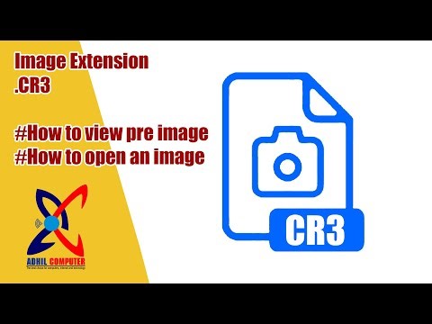 Cara membuka file image RAW .CR3