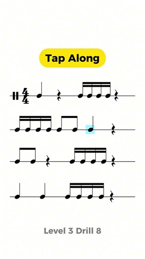 Rhythm Bootcamp 2.0 - Level 3, Drill 8