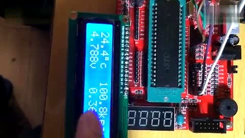 矿井参数测量及其报警装置BMP085传感器,火焰传感器,烟雾传感器MQ_2,AD转换,stc单片机