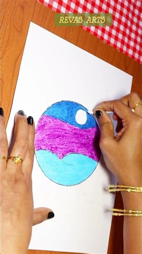 oil pastel drawing in tamil/#diy #revasartsdiy#howto #craft #revasarts‪@REVASARTS‬ oil pastel drawing