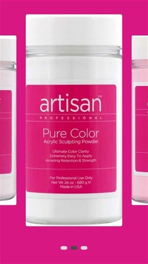 Artisan Acrylic Nail Powder | Clear - Virtually No Bubble - 24 oz