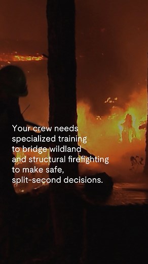 Wildland firefighters — are you ready to go shoulder-to-shoulder with structural crews in the interface? When wildfire meets the built environment, every second counts. Our new “Structure Triage Considerations for Wildland Urban Interface Firefighting” can help you make informed decisions together when it matters most. Your next fire may not stop at the wildland’s edge—make sure your crew is ready for when it crosses the fenceline by taking the course for free on our Fire Safety Academy today: h