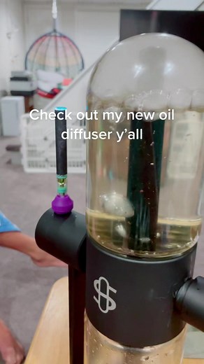 Check my new oil diffuser #fyp #fypppp #studenglass #mdent #BestSeatInTheHouse #28XTREMES