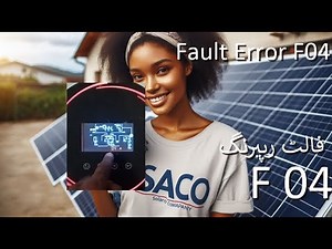 Fault F04 How to Fix Solar Inverter Sako Inverter Repair Techniques Diagnosis and Repair